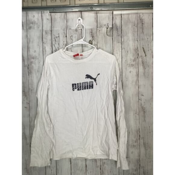Preppy Streetwear Coquette Utility Puma T Shirt Mens Size Small White - Picture 1 of 3